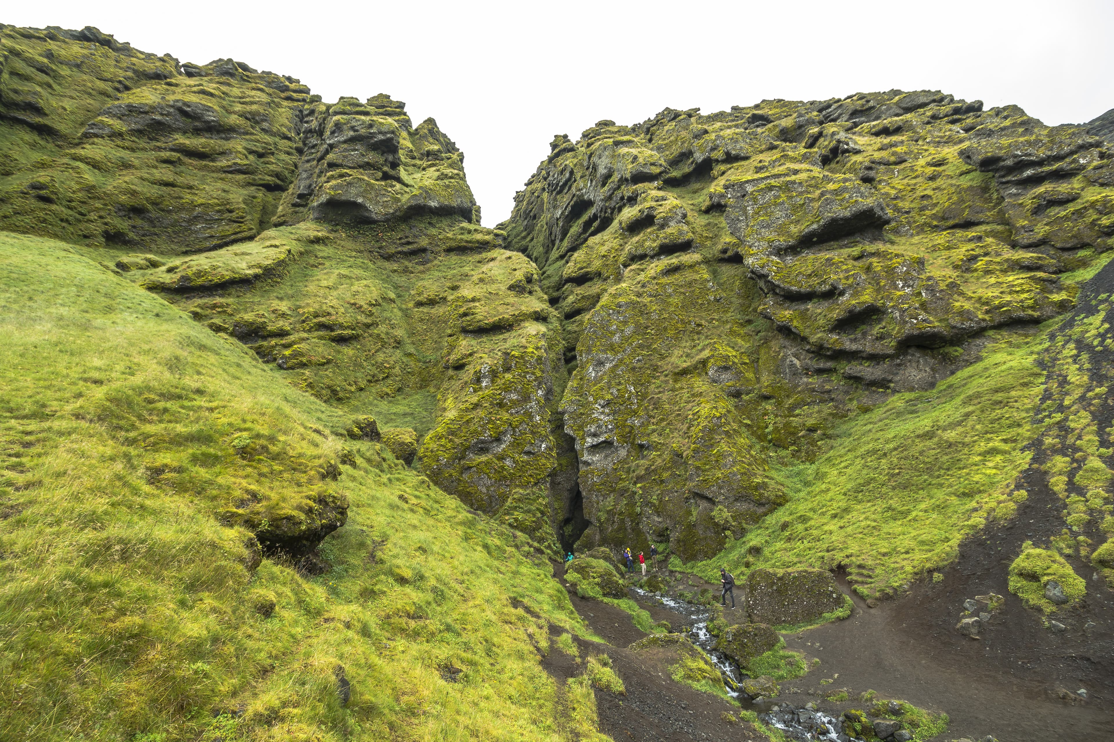Raudfeldsgja ravine, impressive landscape of Snaefellsnes Iceland Raudfeldsgja ravine, impressive landscape of Snaefellsnes, Iceland