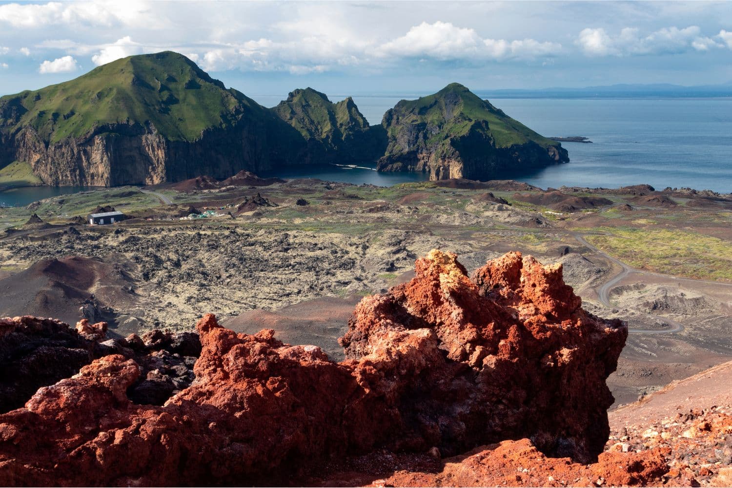 aerial-view-eldfell-volcano-crater-heimaey island-iceland
