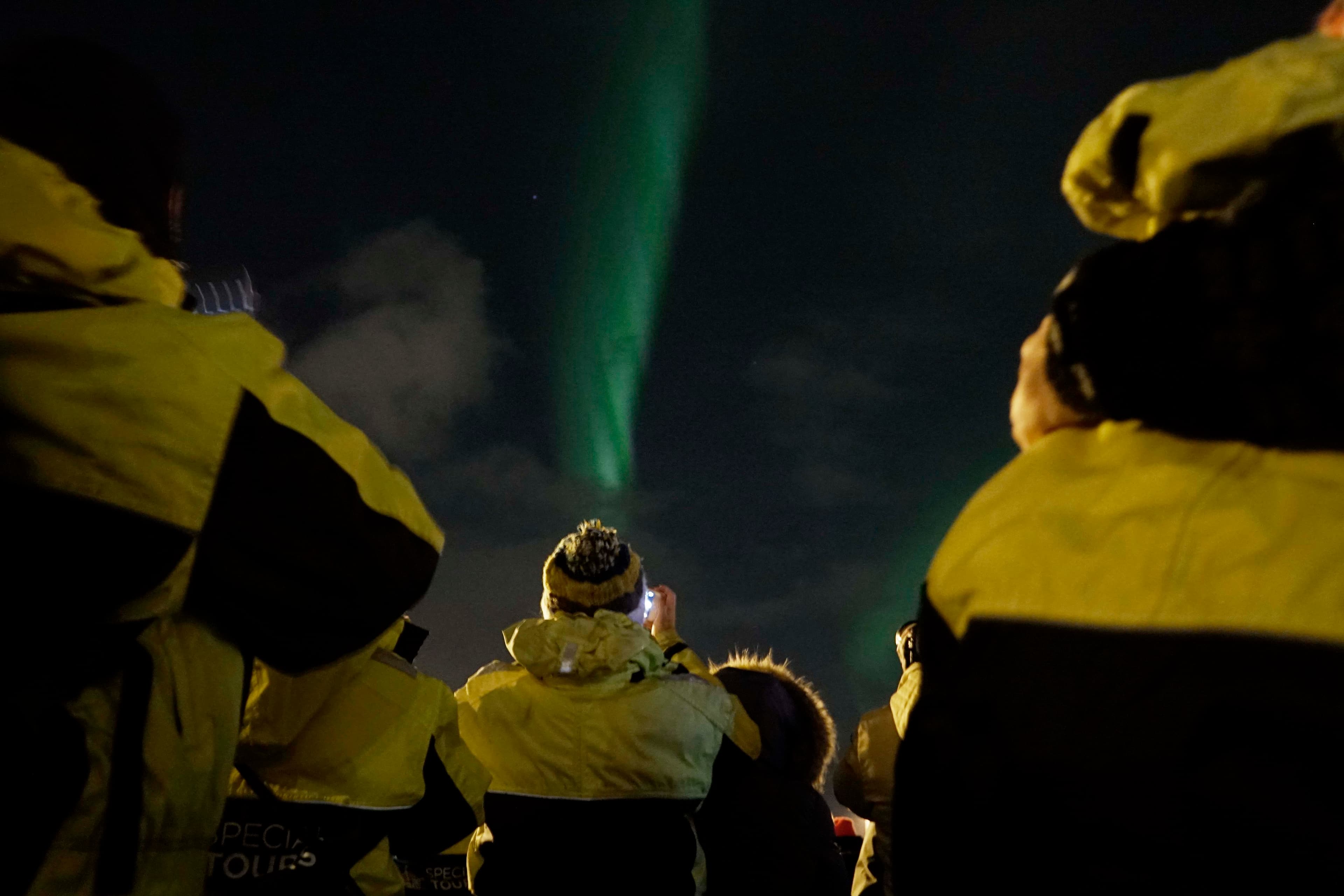 Northern lights by boat Special tours 76