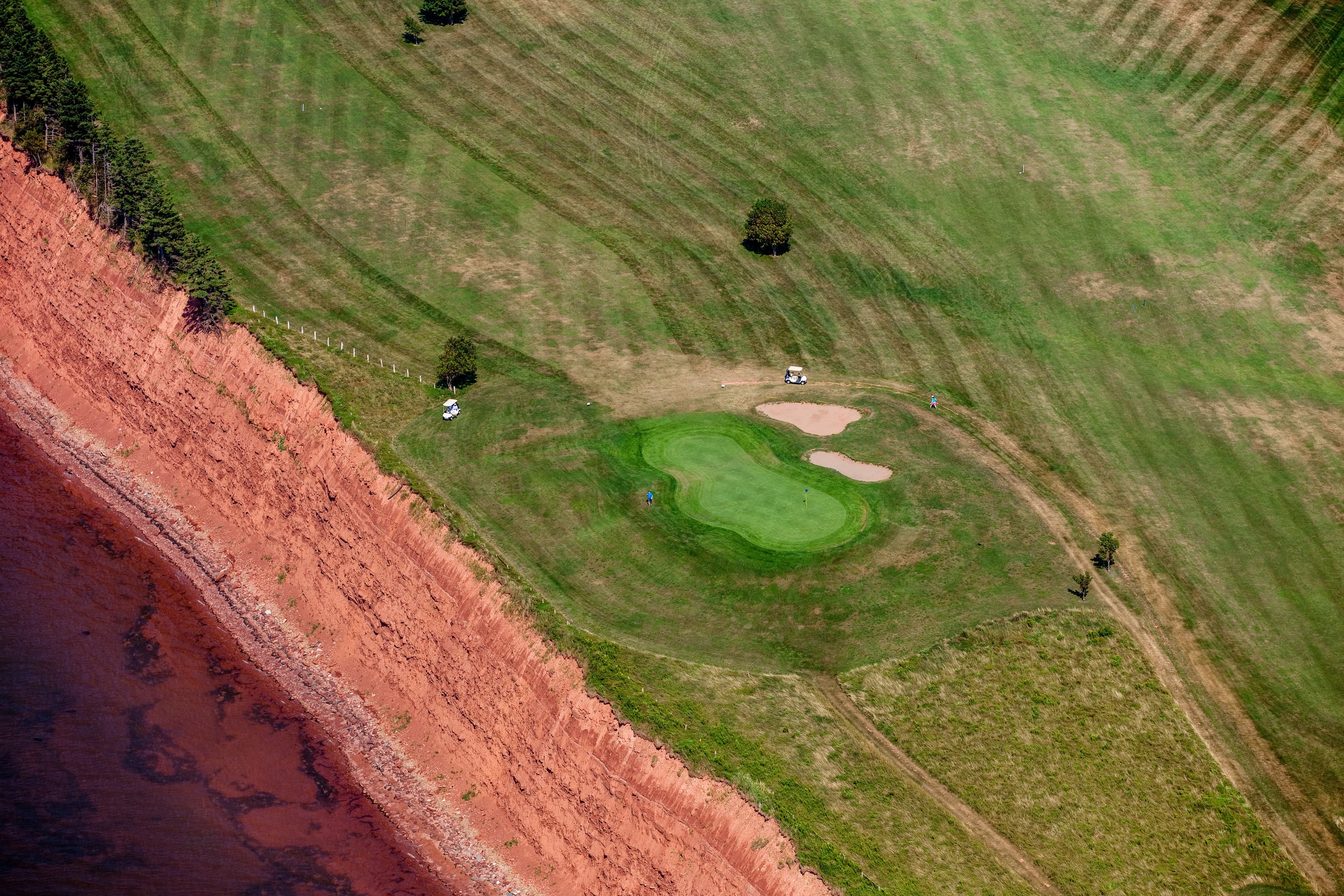 Aerial Photo of Belfast Golf Prince Edward Island Canada Belfast Golf Prince Edward Island Canada