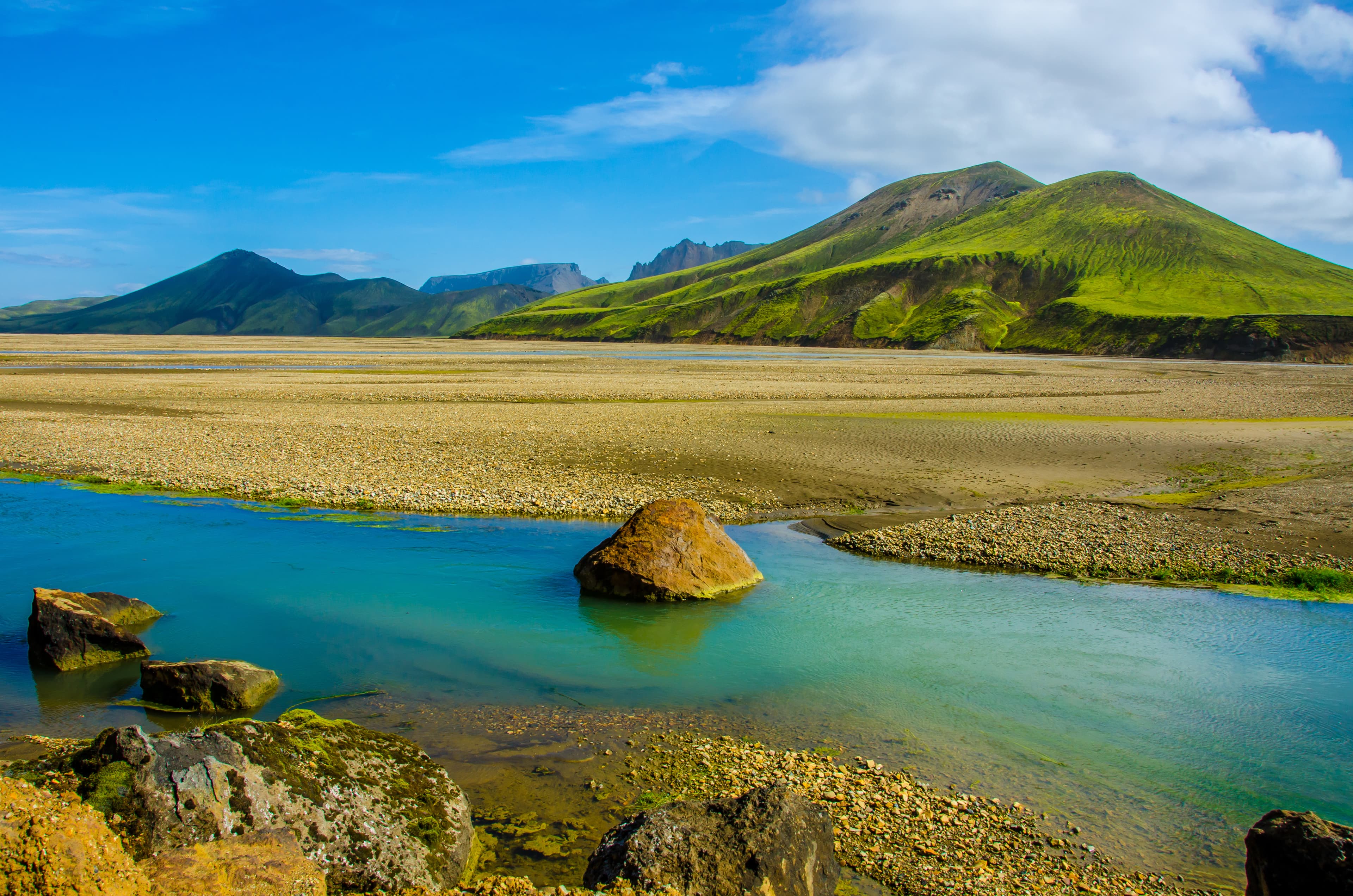 Landmannalaugar - Amazing Landscape in Iceland Landmannalaugar - Amazing Landscape in Iceland