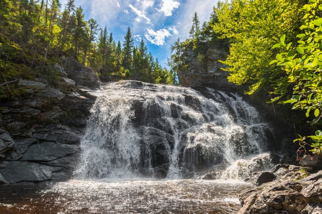 Laverty Falls (Fundy National Park, New Brunswick, Canada) New Brunswick Region 12
