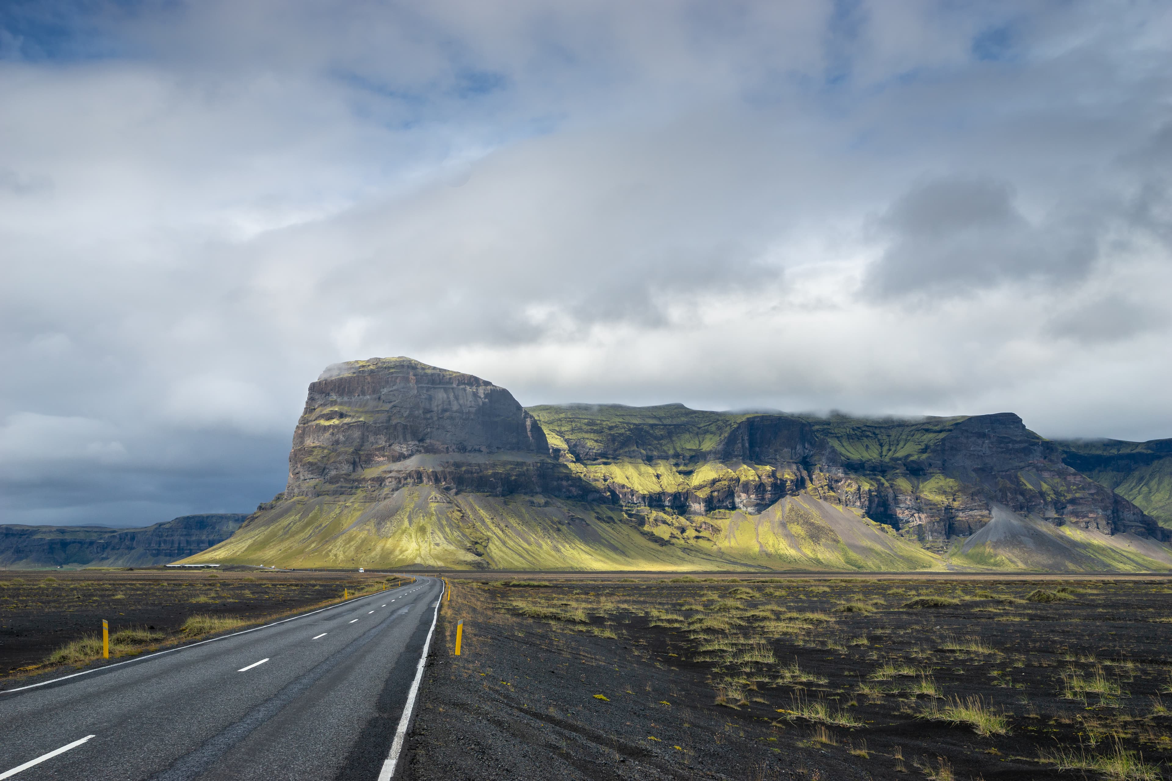 Lómagnúpur a Mountain on the South Coast of Iceland