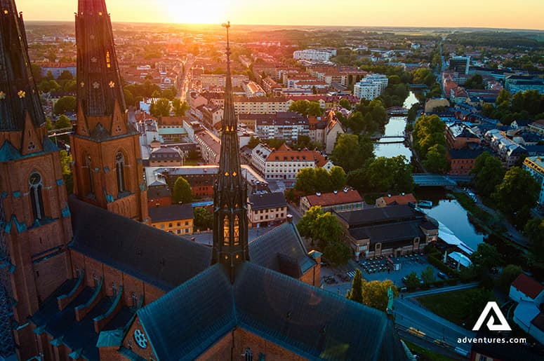 uppsala-skyline-view-from-the-cathedral-on-a-sunset